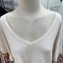 Load image into Gallery viewer, Anthropologie flowy sleeves waffle knit top S
