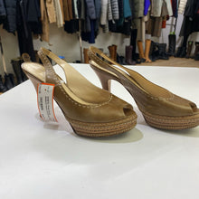 Load image into Gallery viewer, Prada slingback heels 37.5
