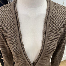 Load image into Gallery viewer, Olsen crochet knit cardigan M
