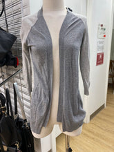 Load image into Gallery viewer, Kooples silk/cashmere/blend open cardi XS
