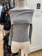 Load image into Gallery viewer, Wilfred wool/blend off shoulder sweater XS
