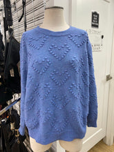 Load image into Gallery viewer, Dreamers knit hearts sweater M/L
