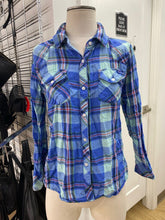 Load image into Gallery viewer, RAILS plaid button up S
