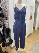 Load image into Gallery viewer, Hem &amp; Thread satiny jumpsuit S
