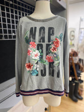 Load image into Gallery viewer, Napapijri beaded collar sweatshirt L
