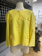 Load image into Gallery viewer, Talbots cotton/linen blazer 16
