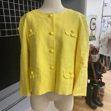 Load image into Gallery viewer, Talbots cotton/linen blazer 16
