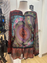 Load image into Gallery viewer, Desigual sheer top S
