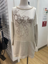 Load image into Gallery viewer, Kosmika satin/knit dress L
