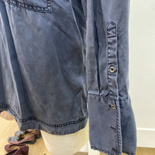 Load image into Gallery viewer, Free People lace up tencel top M
