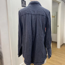 Load image into Gallery viewer, Free People lace up tencel top M
