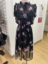 Load image into Gallery viewer, BB Dakota floral sheer overlay dress S
