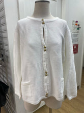 Load image into Gallery viewer, IMNYC gold button cardi 2X
