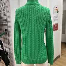 Load image into Gallery viewer, Lauren Ralph Lauren zip up cardi L
