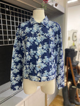 Load image into Gallery viewer, Gap floral denim jacket NWT XL
