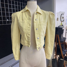 Load image into Gallery viewer, Bershka crop denim jacket XS
