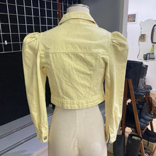 Load image into Gallery viewer, Bershka crop denim jacket XS
