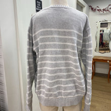 Load image into Gallery viewer, Brandy Melville striped cotton sweater O/S
