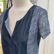 Load image into Gallery viewer, Dolan mixed media top L
