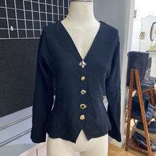 Load image into Gallery viewer, Mango mixed buttons sweater S
