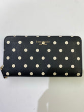 Load image into Gallery viewer, Kate Spade polka dot wallet
