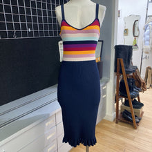 Load image into Gallery viewer, Cinq à Sept ribbed knit dress L
