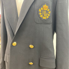 Load image into Gallery viewer, Lauren Ralph Lauren crest double breasted blazer 14p
