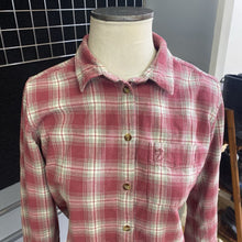 Load image into Gallery viewer, FJALLRAVEN plaid button up S
