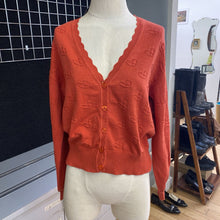 Load image into Gallery viewer, Emproved Cotton Cardigan L NWT
