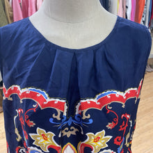 Load image into Gallery viewer, Talbots silk paisley top 14
