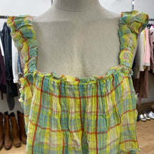 Load image into Gallery viewer, Anthropologie plaid mini dress NWT L
