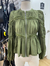 Load image into Gallery viewer, Anthropologie zip up top S
