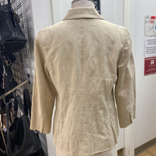 Load image into Gallery viewer, Vince linen blend blazer 10
