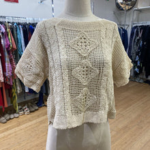 Load image into Gallery viewer, Dex crochet top S NWT
