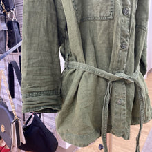 Load image into Gallery viewer, Tahari linen jacket 1X
