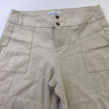 Load image into Gallery viewer, Brenda Beddome linen/blend pants 30
