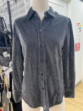 Load image into Gallery viewer, H&amp;M metallic top S
