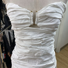 Load image into Gallery viewer, Mango ruched dress M
