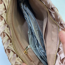 Load image into Gallery viewer, Anthropologie satin handbag NWT
