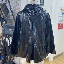 Load image into Gallery viewer, Zara patent rain jacket M
