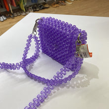 Load image into Gallery viewer, Woven Acrylic sparkling handbag
