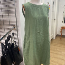 Load image into Gallery viewer, Cut Loose linen dress L
