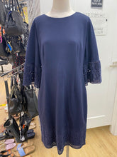Load image into Gallery viewer, Talbots lace trim dress 12
