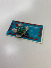 Load image into Gallery viewer, Brad Panteah Native American Zuni Made Turtle Pin/Pendant (retails for $450)
