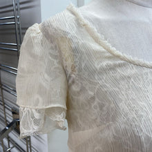 Load image into Gallery viewer, Love Sam Silk Lace top S
