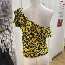 Load image into Gallery viewer, Maeve floral one shoulder top L
