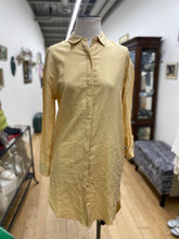 Load image into Gallery viewer, RW&amp;CO linen/blend shirt dress XXS
