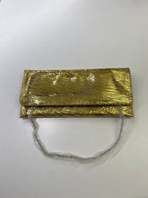 Load image into Gallery viewer, Carlos Falchi clutch w strap NWT

