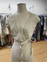 Load image into Gallery viewer, Wilfred linen wrap top XXS
