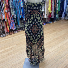 Load image into Gallery viewer, Guess floral hi/low hem dress L
